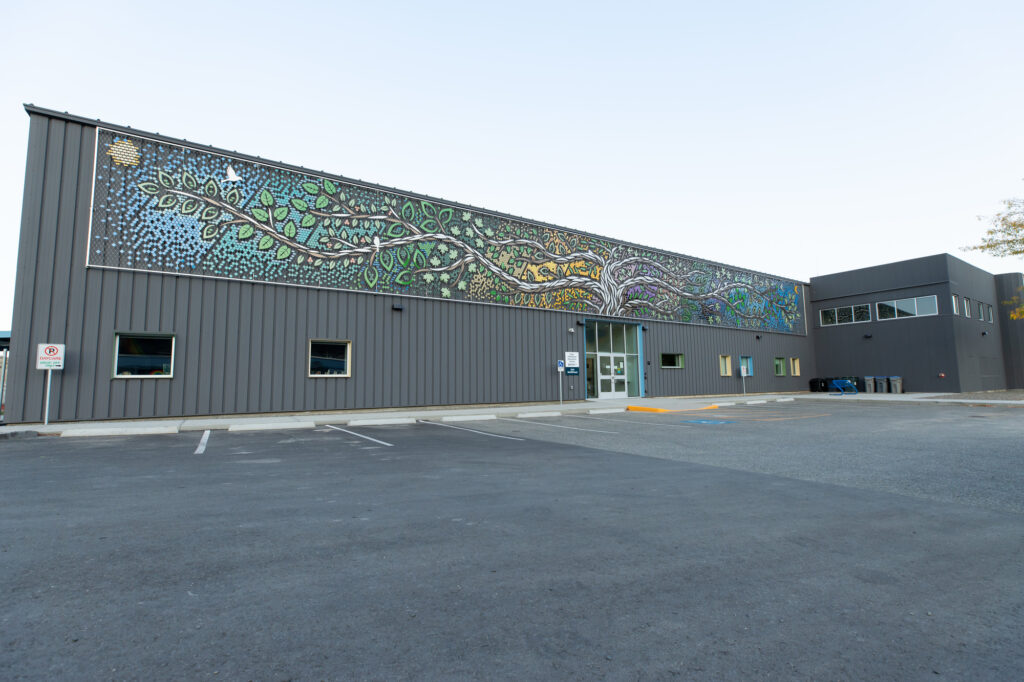 External view of the Cariboo Childcare Society building in Kamloops, British Columbia