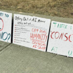 Stop the slop protest takes place in Kamloops