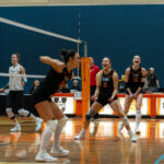 Women’s volleyball sweep first weekend of the season